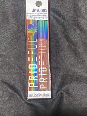 PRIDEFUL Full Color Lip Gloss Wand - Shimmering Nude
